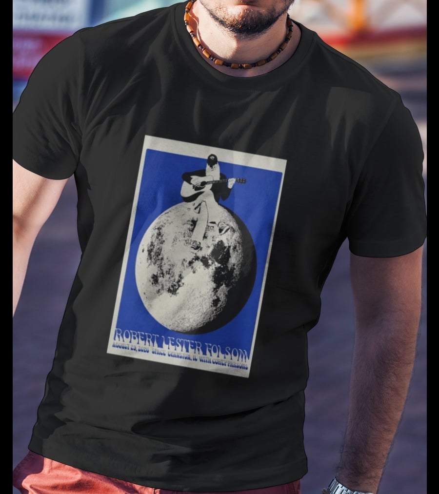 Robert Lester Folsom August 29 2026 Evanston IL Space Concert With Corey Parsons T-Shirt
