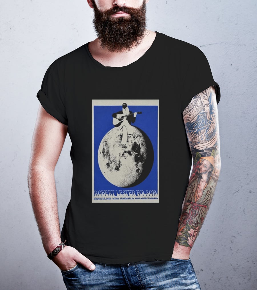 Robert Lester Folsom August 29 2026 Evanston IL Space Concert With Corey Parsons T-Shirt