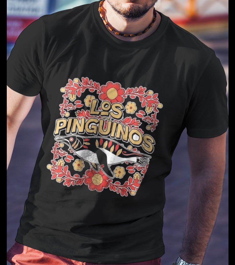 Los Pinguinos Floral Rome Emperors T-Shirt