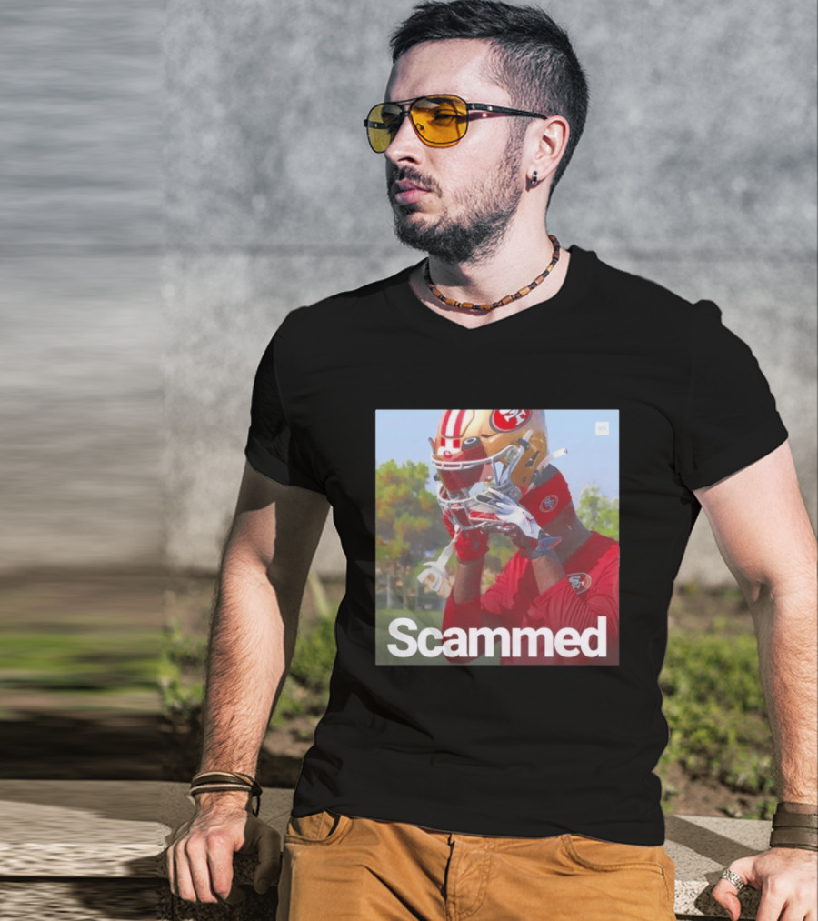 Scammed Daejon Love Fake 49ers Football T-Shirt