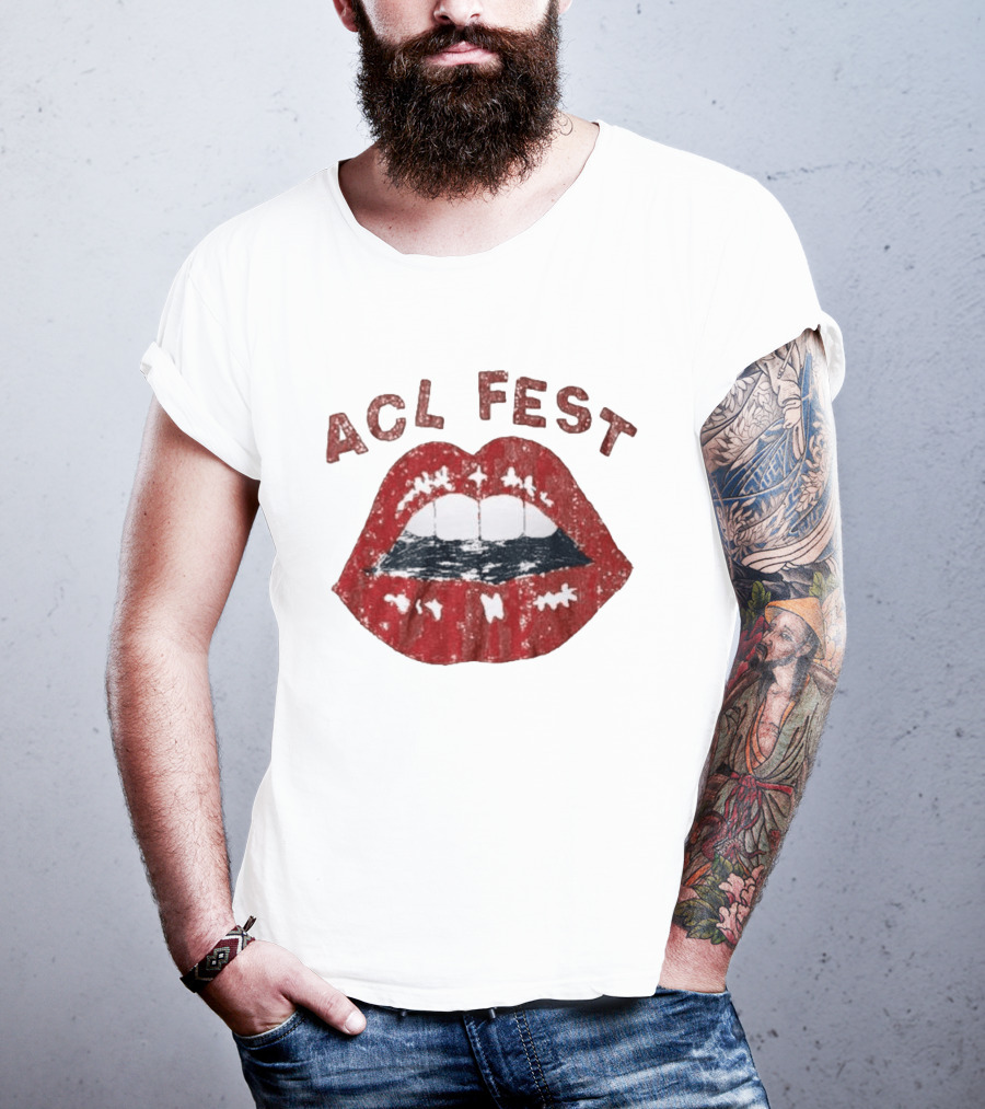 ACL Austin City Limits Fest 2026 Imogene X Willie Lips Lineup T-Shirt