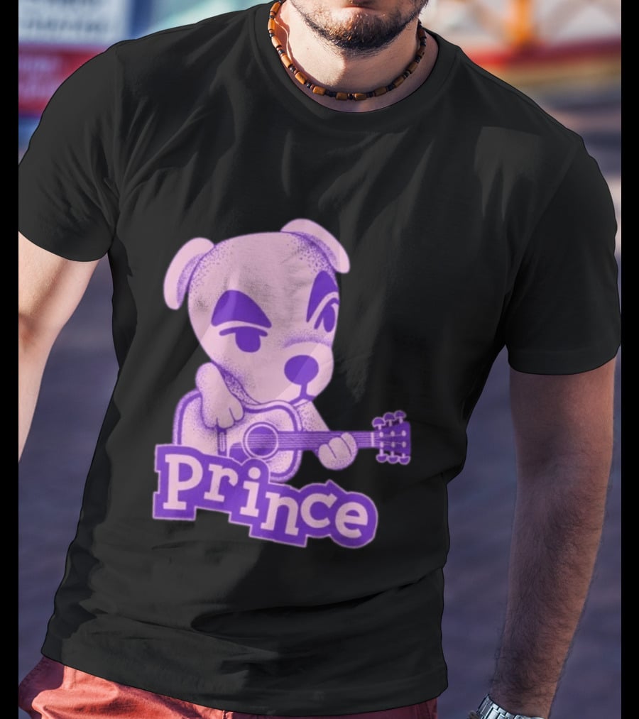 KK Slider Prince Life Is Just A Party And Parties Aren't Meant To Last Purple Guitar T-Shirt