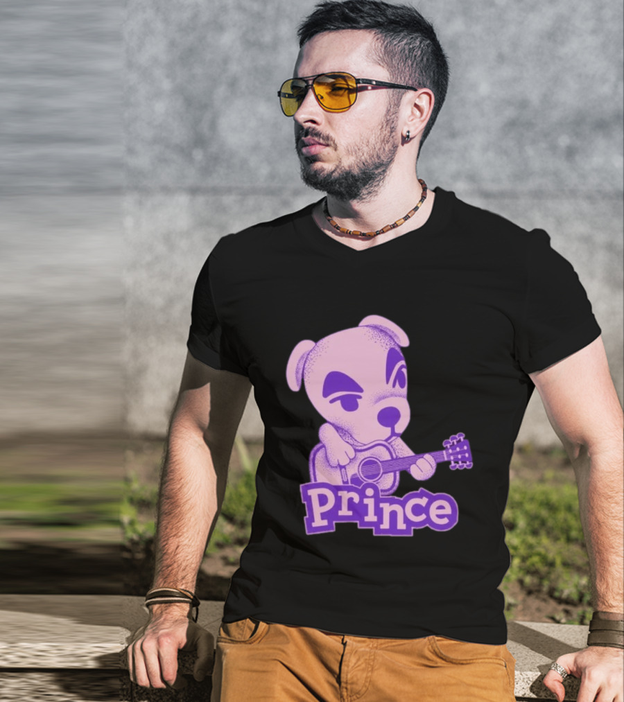 KK Slider Prince Life Is Just A Party And Parties Aren't Meant To Last Purple Guitar T-Shirt