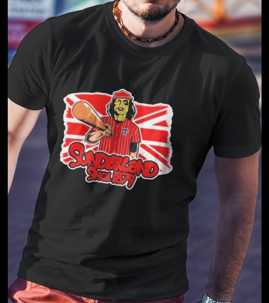 Sunderland Since 1879 Warrior Football Soccer Union Jack T-Shirt