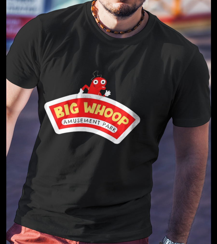 Big Whoop Amusement Park Secret Of Monkey Island T-Shirt