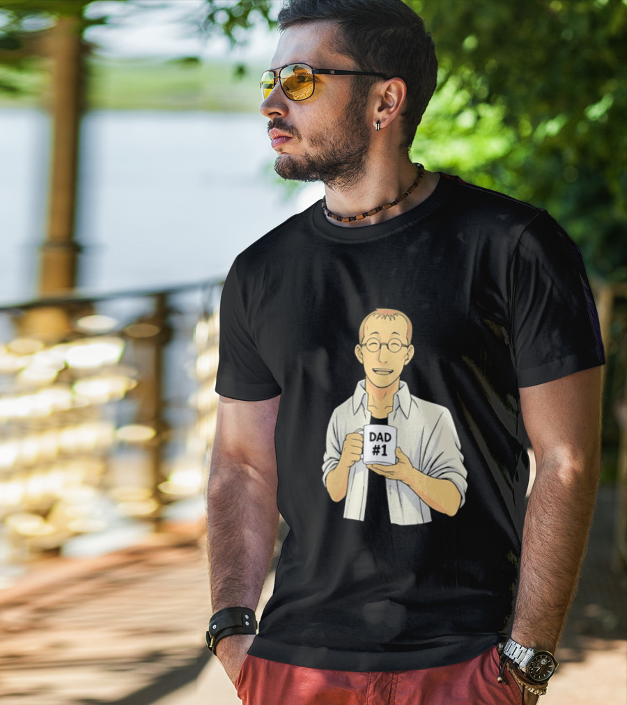 Fatherhood Number 1 Dad T-Shirt