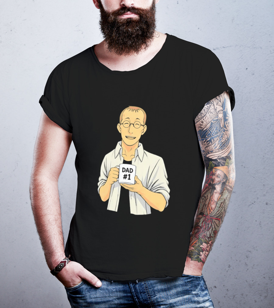 Fatherhood Number 1 Dad T-Shirt