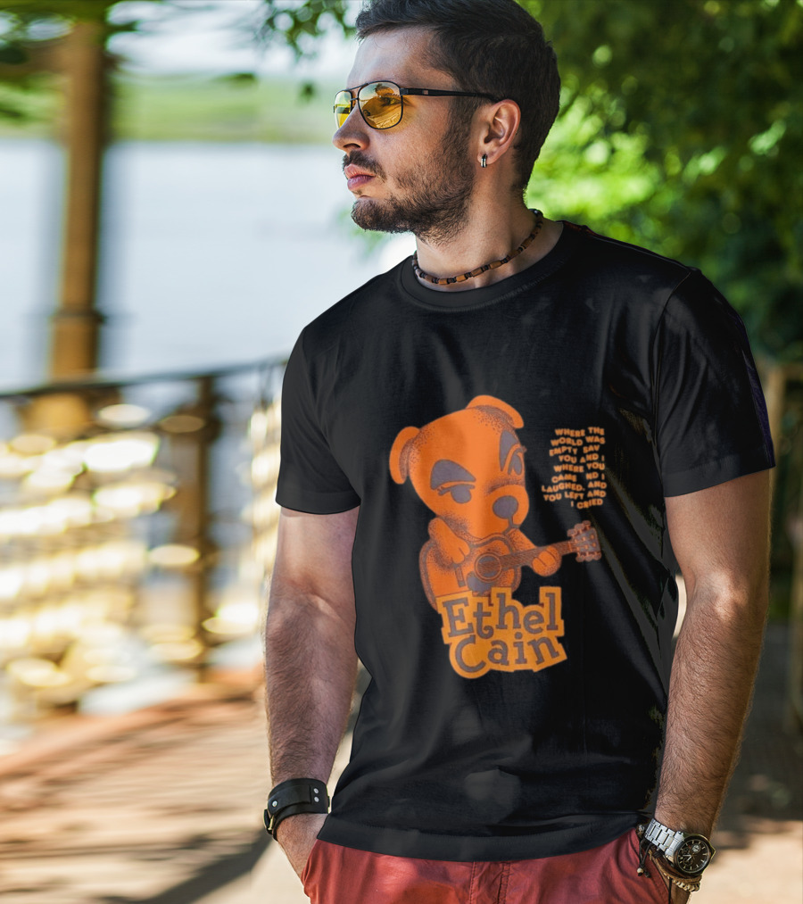 Ethel Cain K.K. Slider Inspired Graphic With Guitar T-Shirt