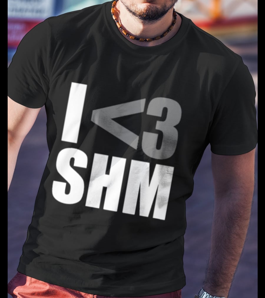 I Love Swedish House Mafia SHM Enthusiast Black T-Shirt