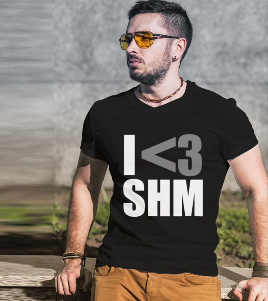 I Love Swedish House Mafia SHM Enthusiast Black T-Shirt
