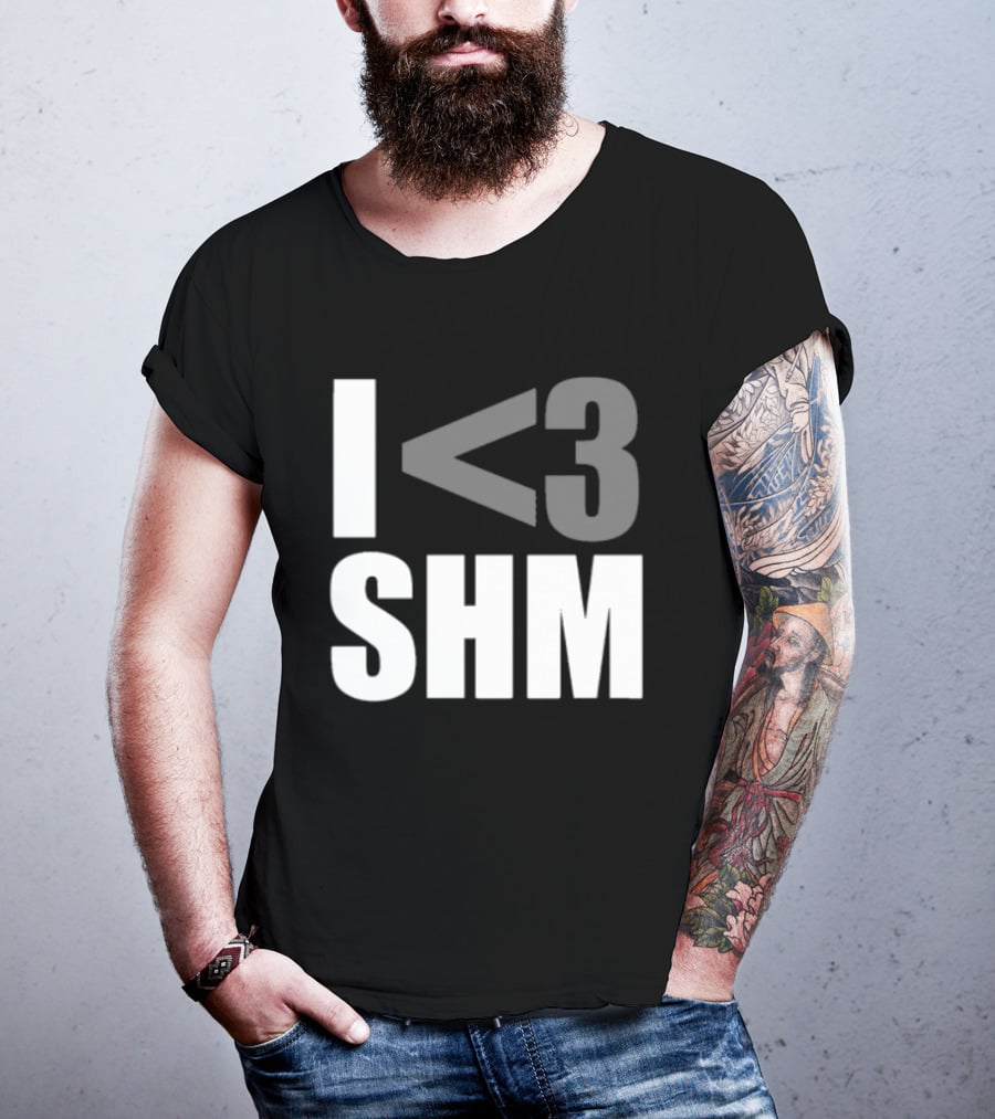I Love Swedish House Mafia SHM Enthusiast Black T-Shirt