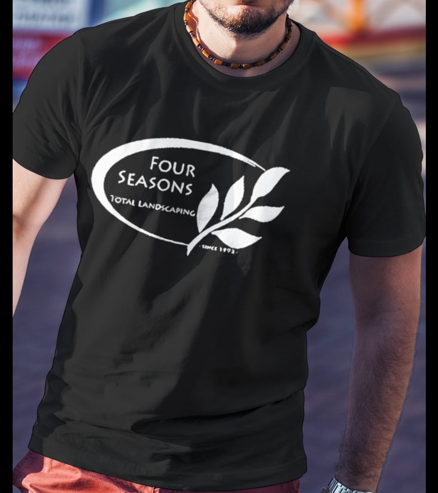 Four Seasons Total Landscaping Since 1992 Leaf T-Shirt