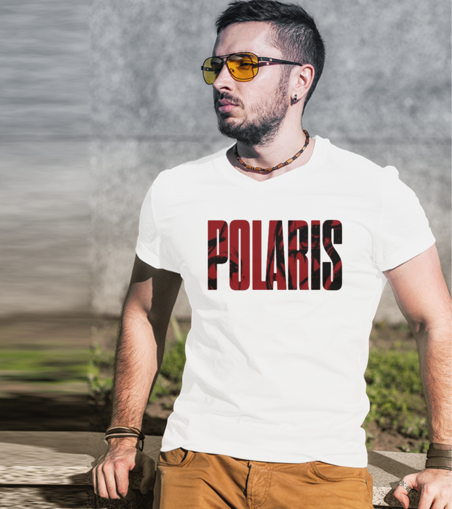 Armada Store Polaris Extermination Graphic Red And Black T-Shirt