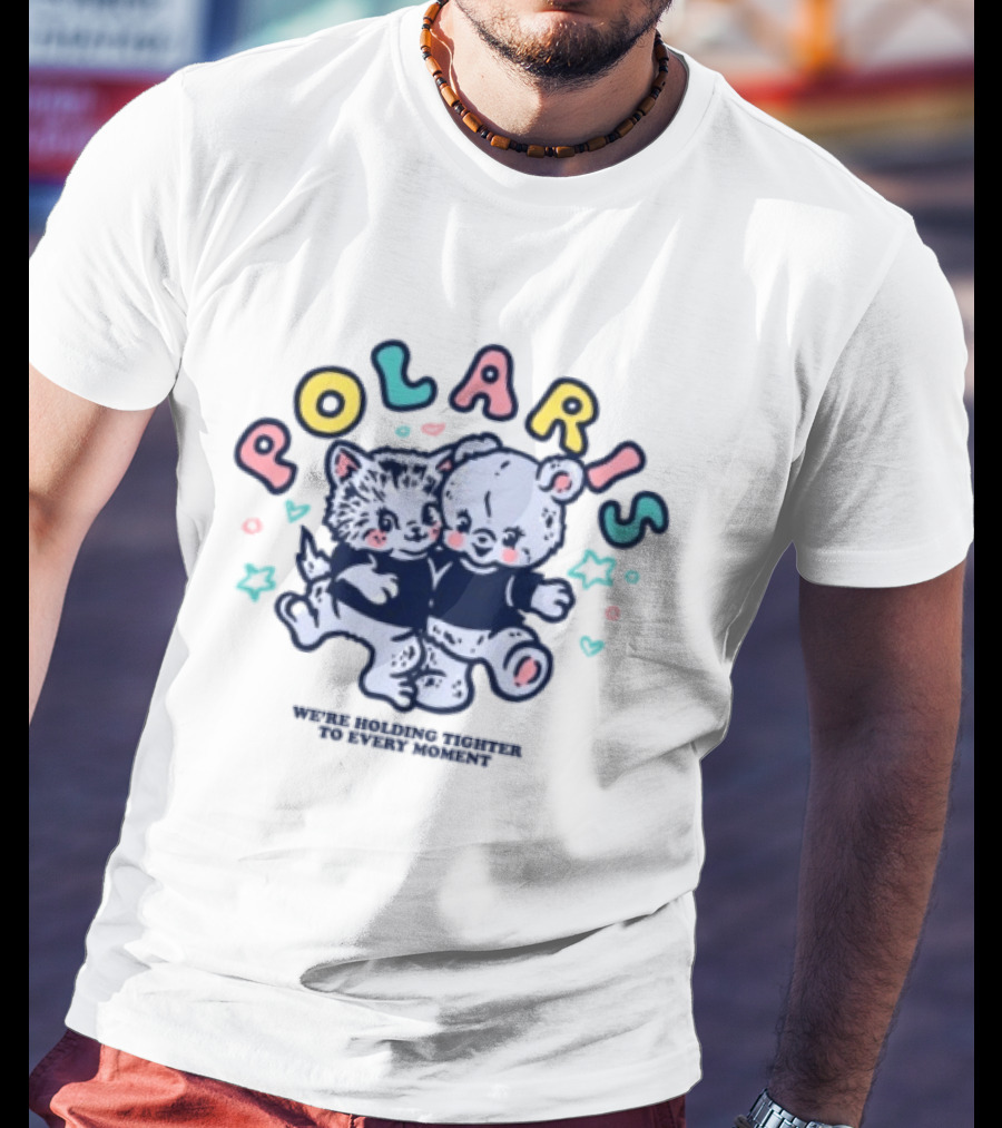 POLARIS Armada Store Cute Bear And Kitten T-Shirt
