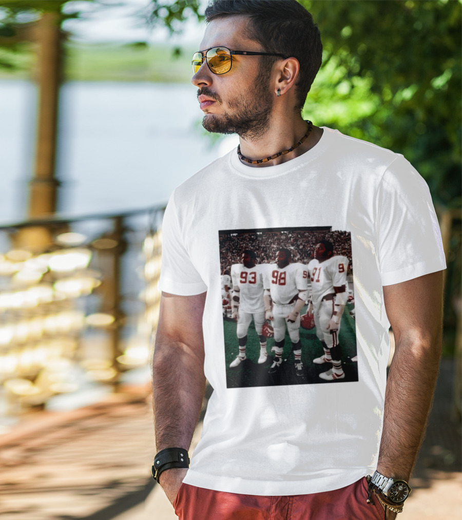 Oklahoma Sooners Football Players 93 98 91 On Field Sports Team Fan Gear T-Shirt