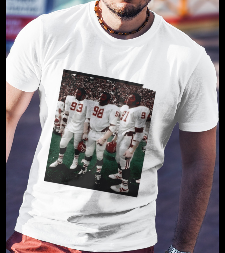 Oklahoma Sooners Football Players 93 98 91 On Field Sports Team Fan Gear T-Shirt