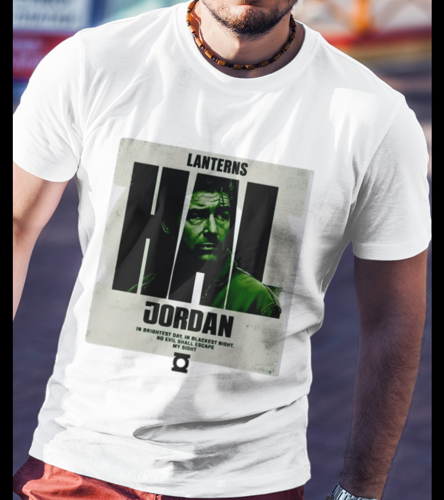 Hal Jordan Lanterns In Brightest Day In Blackest Night No Evil Shall Escape My Sight T-Shirt