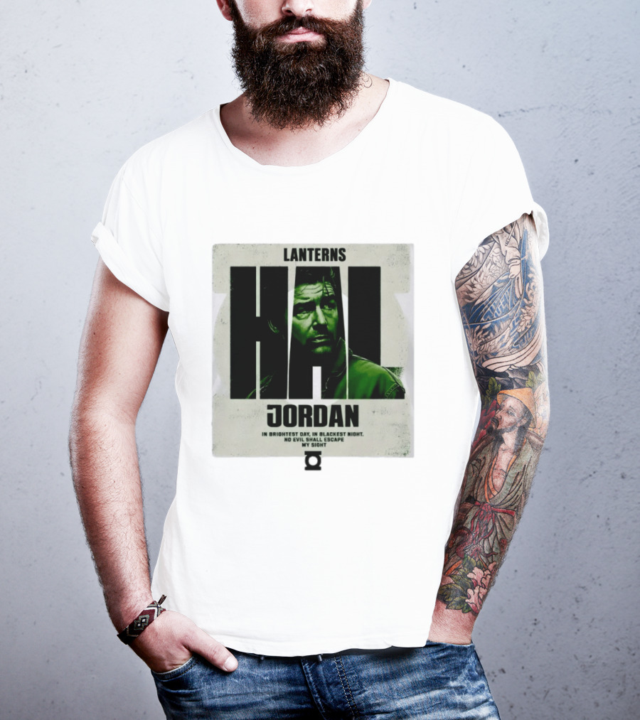 Hal Jordan Lanterns In Brightest Day In Blackest Night No Evil Shall Escape My Sight T-Shirt