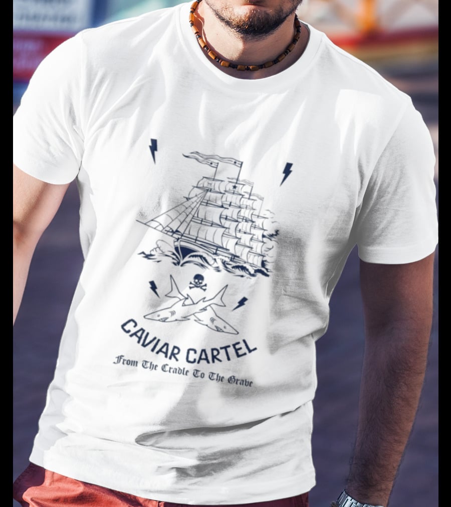 Ssur Store Caviar Cartel From The Crime To The Coast T-Shirt