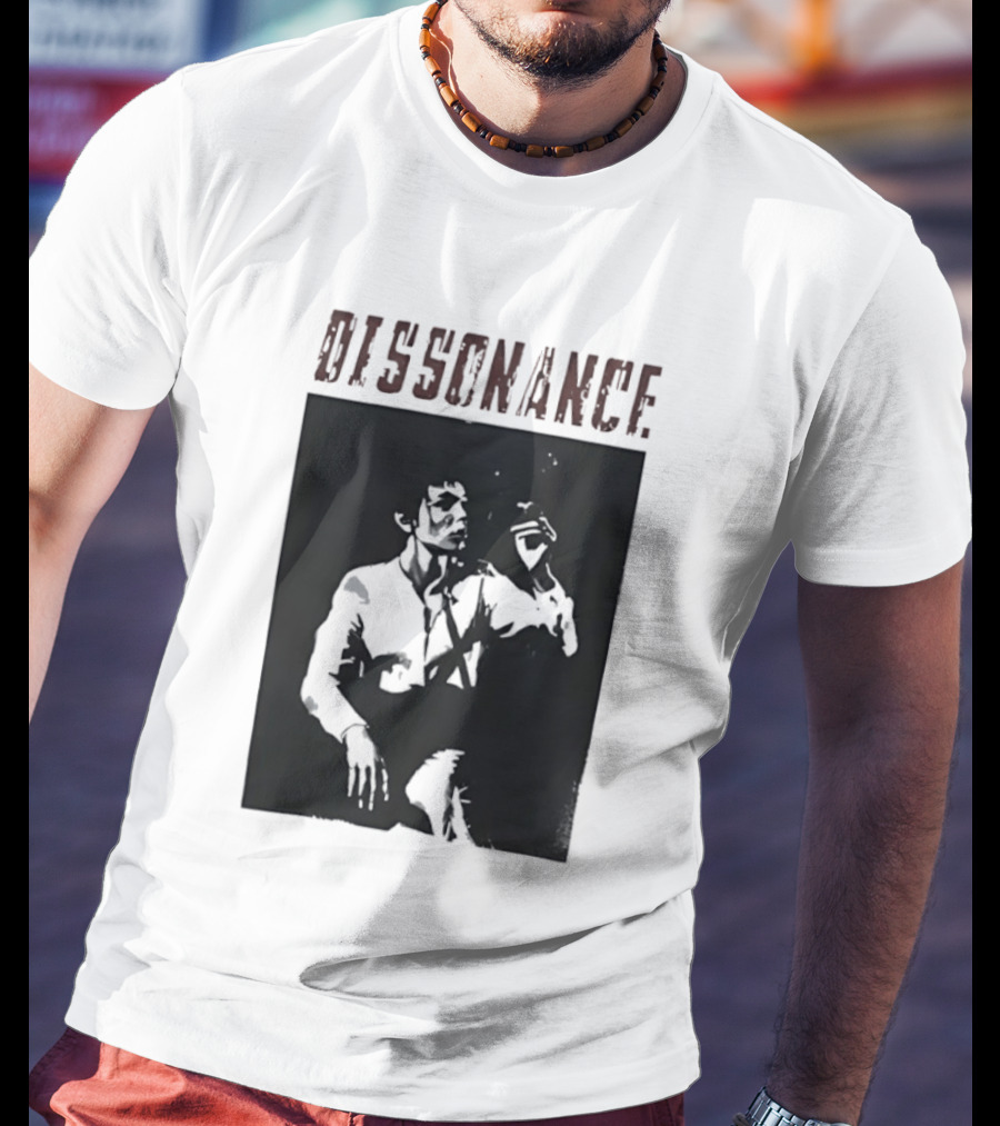 Dissonance Bruce Lee Distressed T-Shirt
