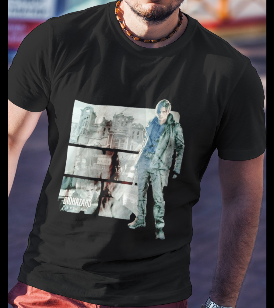 Leon S Kennedy Biohazard Requiem Raccoon City Survival Horror Game Series T-Shirt