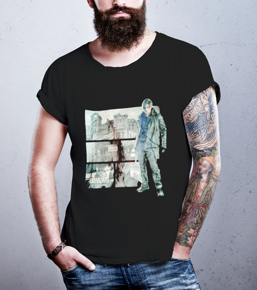 Leon S Kennedy Biohazard Requiem Raccoon City Survival Horror Game Series T-Shirt