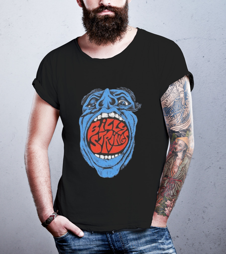 Billy Strings Ionia Freak Fair 2026 Big Face I'm A Freak For Bluegrass T-Shirt