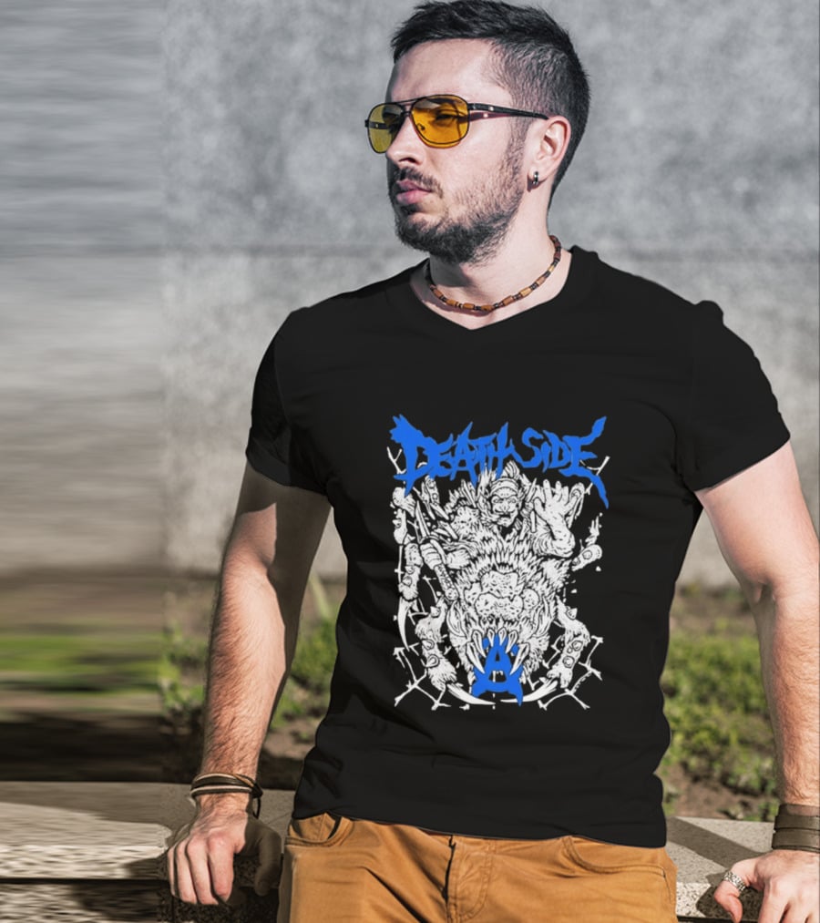 Death Side Band Hardcore Punk Anarchy Monster T-Shirt