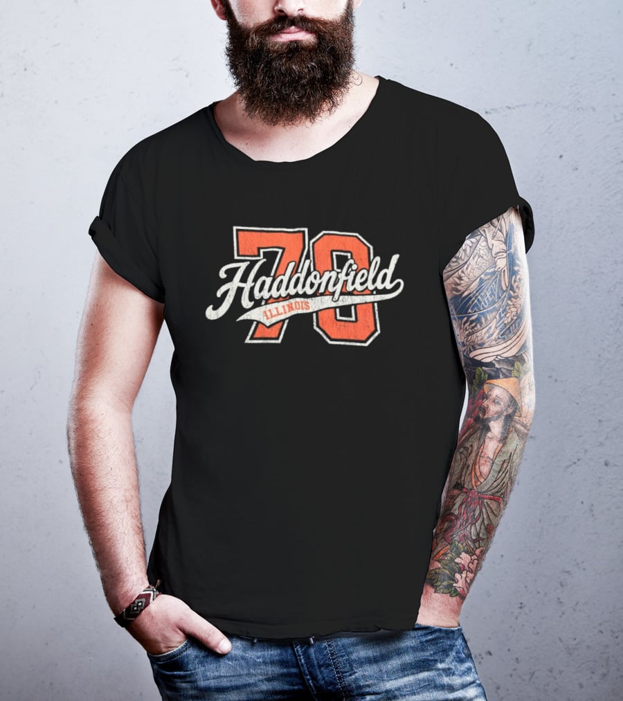 Distressed Haddonfield Illinois 78 T-Shirt