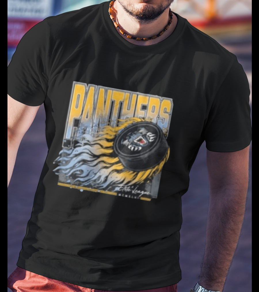 Panthers Store 26 27 Puck Elite League T-Shirt