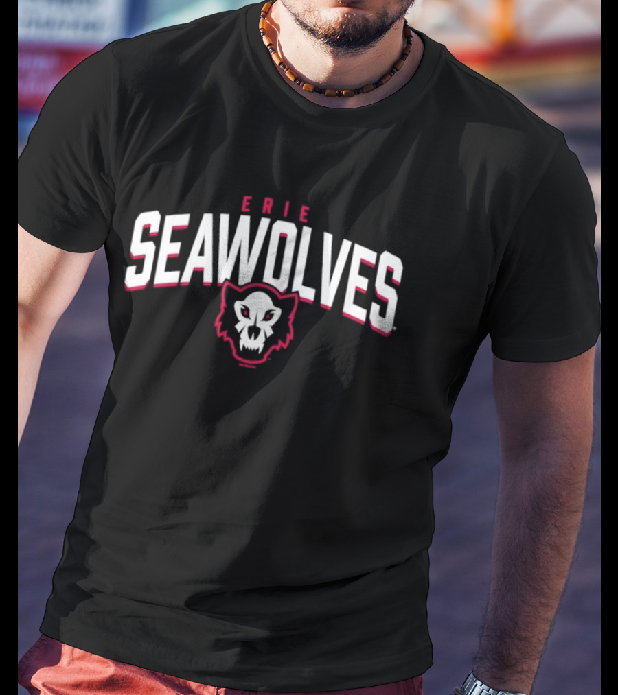 Erie SeaWolves Minor League Baseball Team T-Shirt