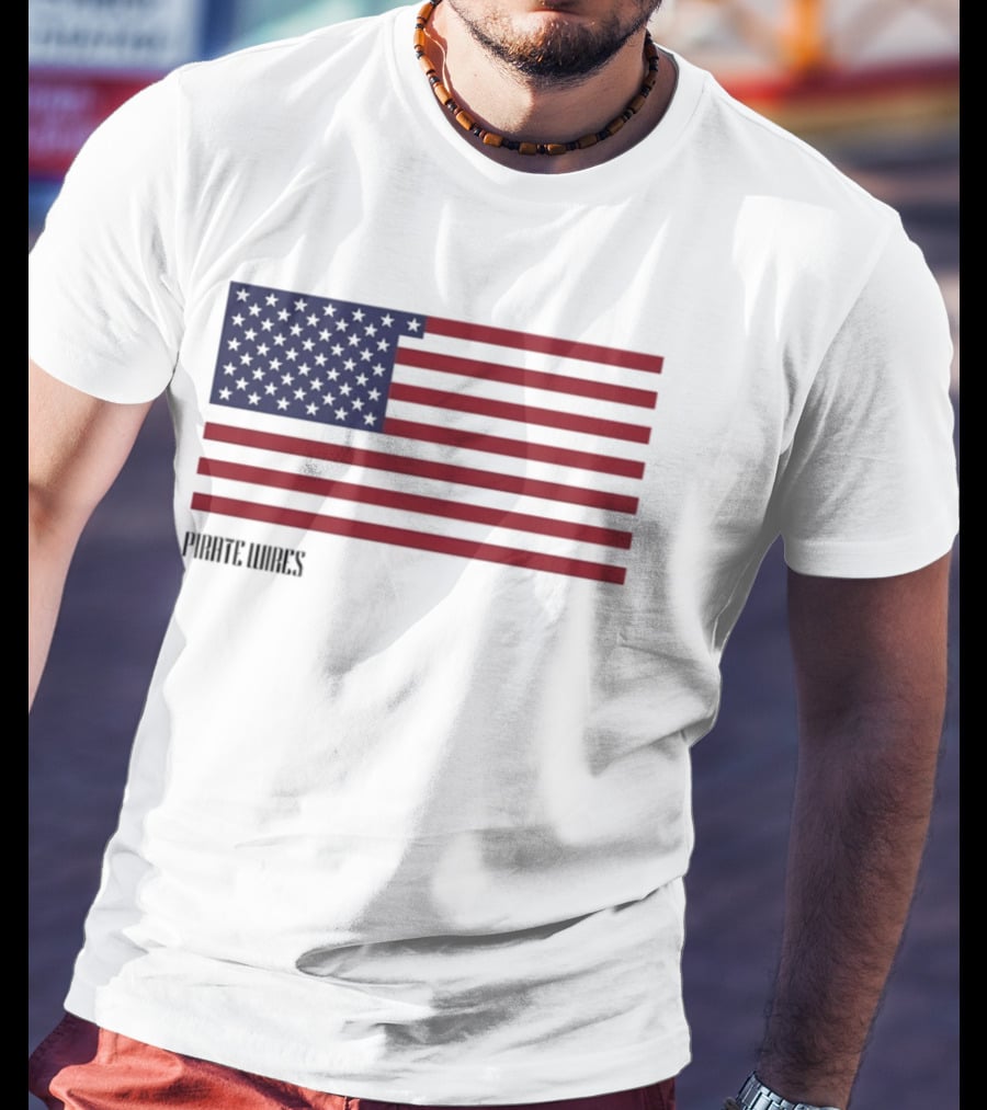 Pirate Wires 1776 American Flag Lunar Position Relative To Earth T-Shirt