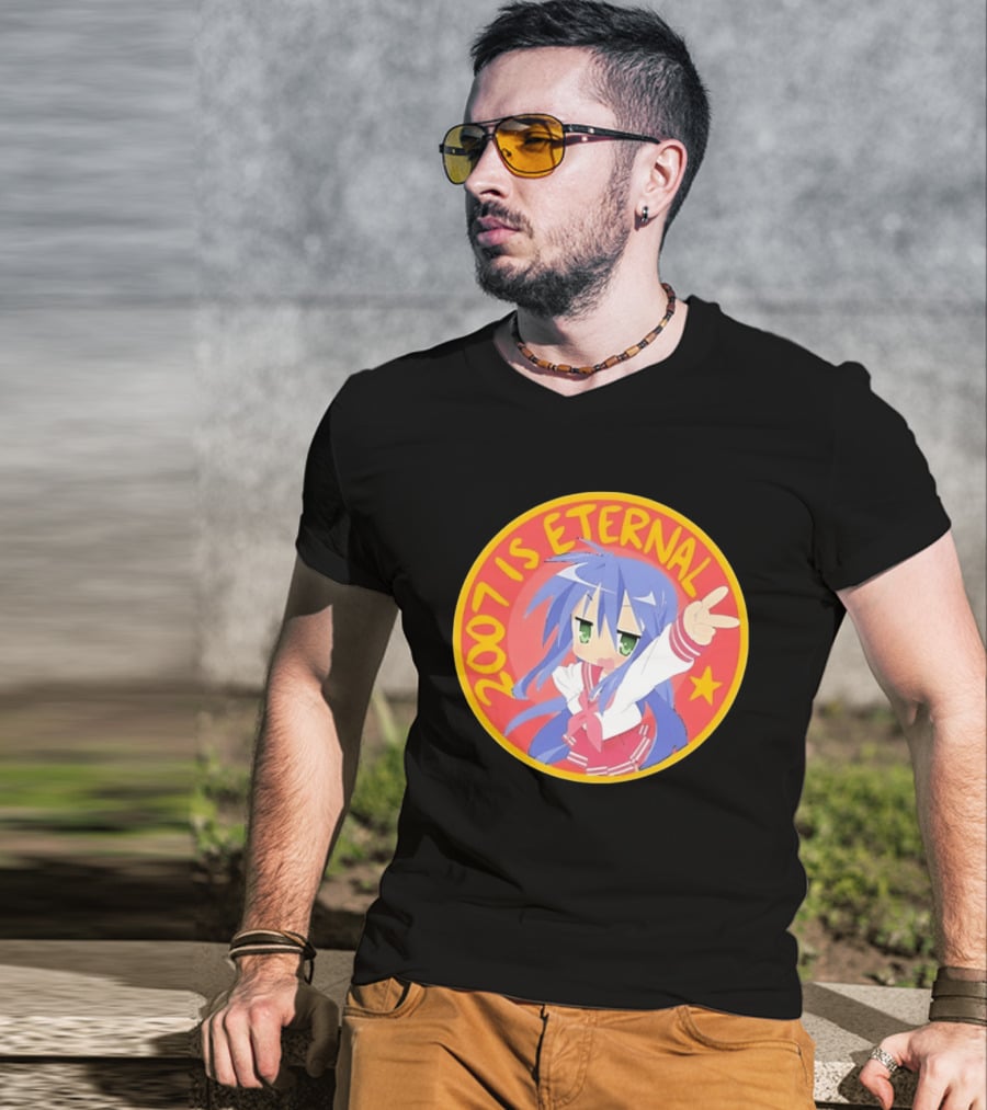 Konata Izumi 2007 Is Eternal Lucky Star Anime T-Shirt