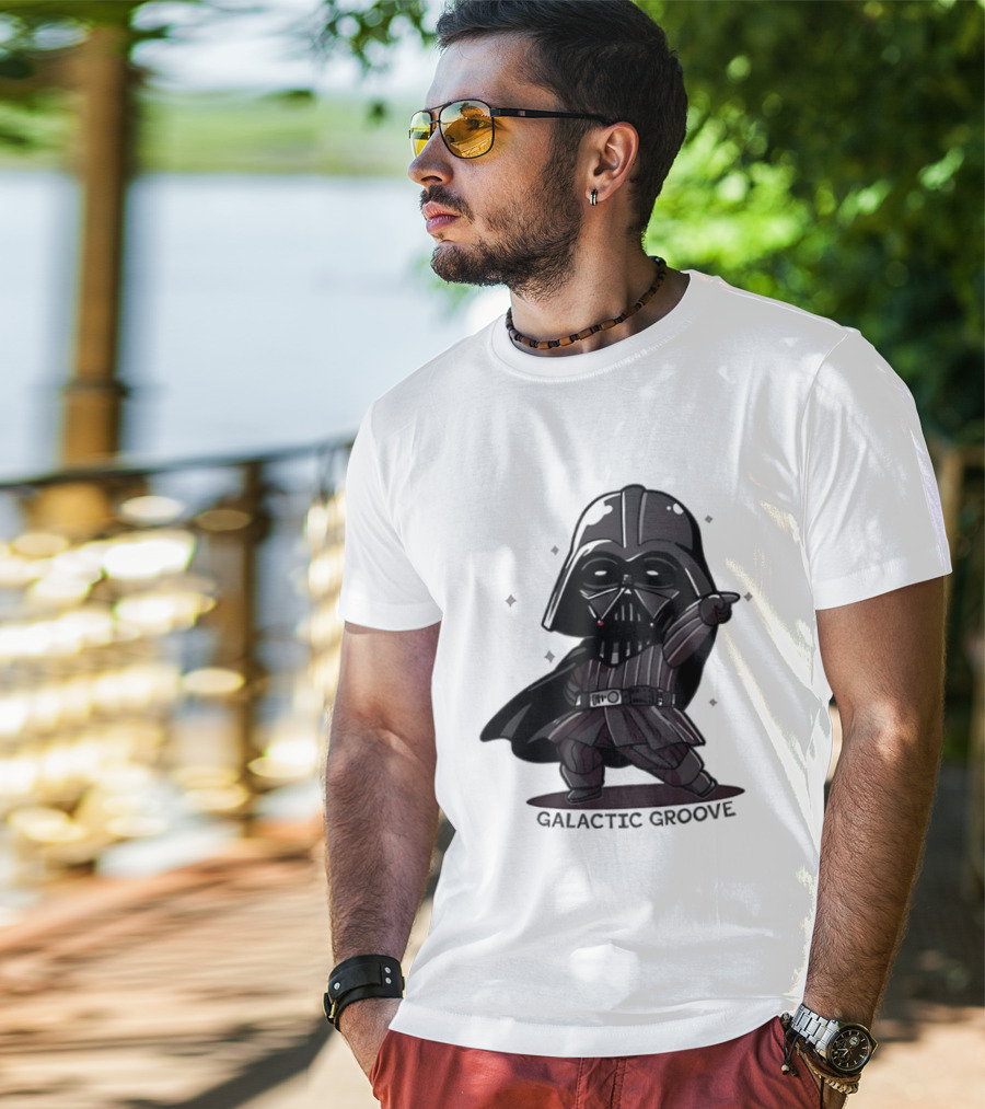 Star Wars Darth Vader Galactic Groove Chibi T-Shirt