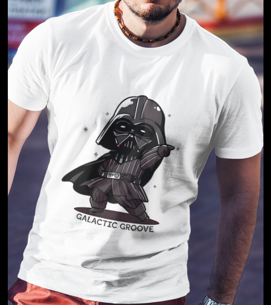 Star Wars Darth Vader Galactic Groove Chibi T-Shirt