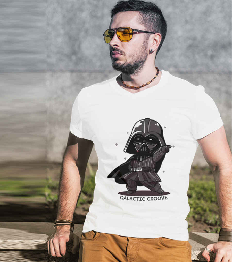 Star Wars Darth Vader Galactic Groove Chibi T-Shirt