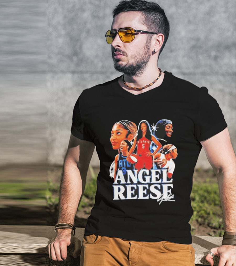 Angel Reese ATL 5 Atlanta Basketball Bootleg T-Shirt