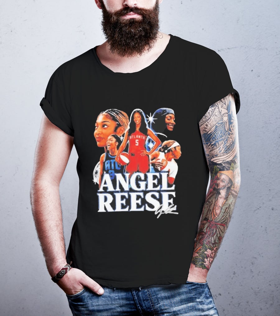 Angel Reese ATL 5 Atlanta Basketball Bootleg T-Shirt