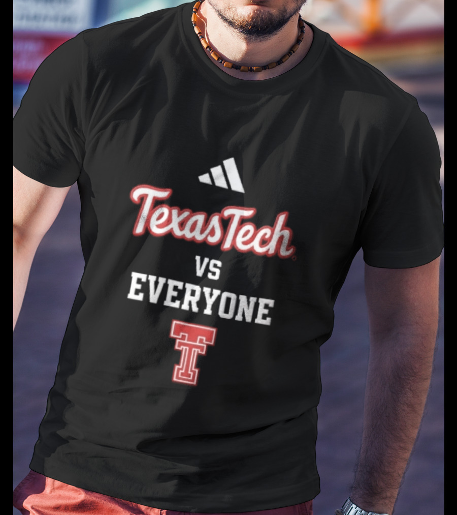 Texas Tech Vs Everyone Red Raiders Sports Rivalry Team Spirit T-Shirt