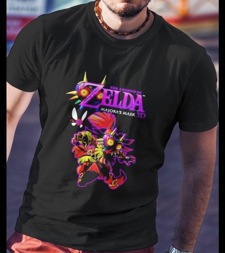 The Legend Of Zelda Majora's Mask 3D Skull Kid T-Shirt