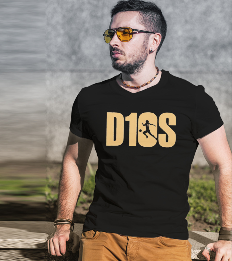 Diego Armando Maradona D10S Iconic Football Legend T-Shirt