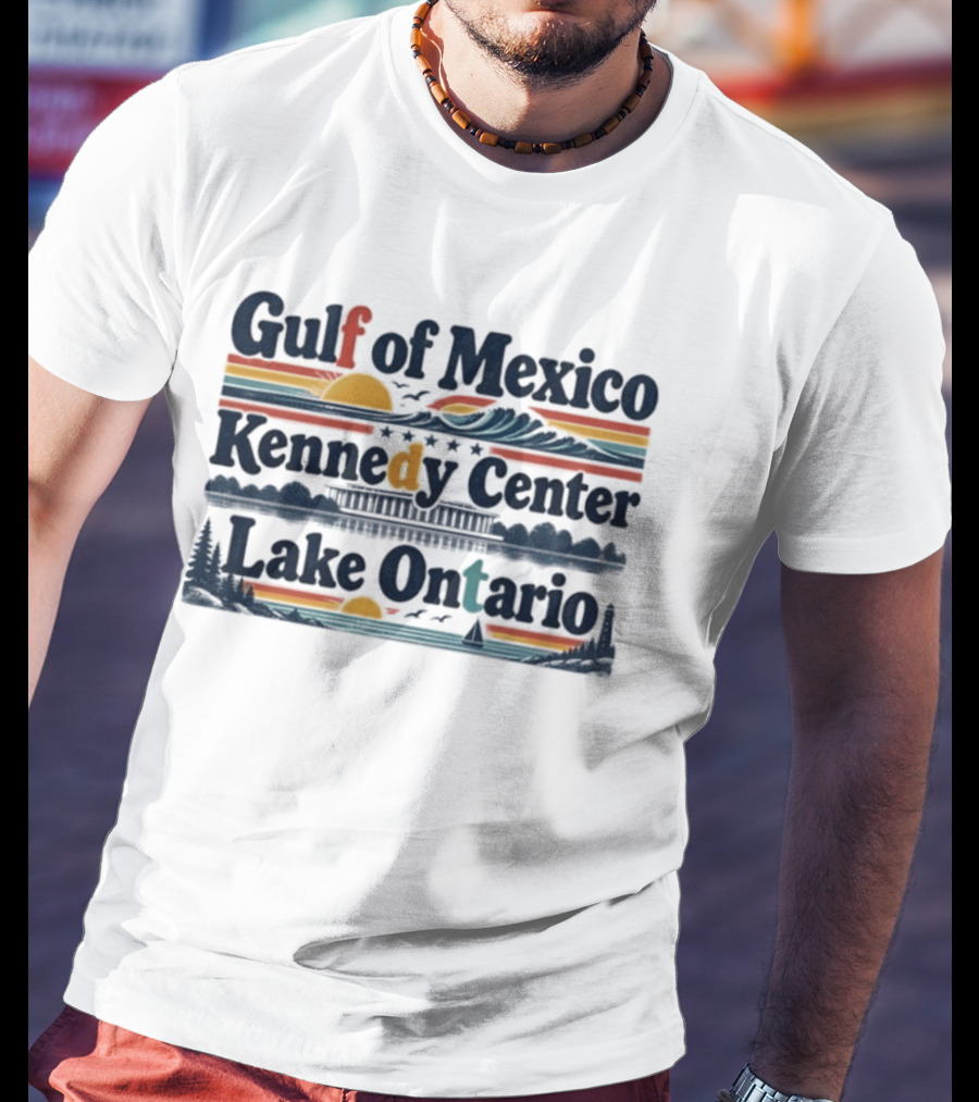 Gulf Of Mexico Lake Ontario Kennedy Center Resist Fdt T-Shirt