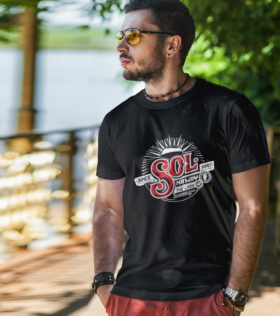 Sunderland AFC Sol Since 1997 Ha'way The Lads T-Shirt