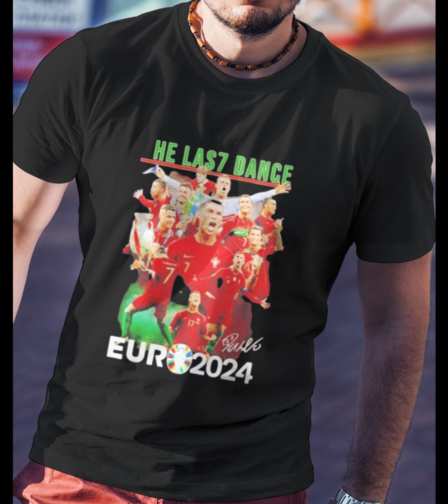 Cristiano Ronaldo He Las7 Dance Euro 2024 T-Shirt
