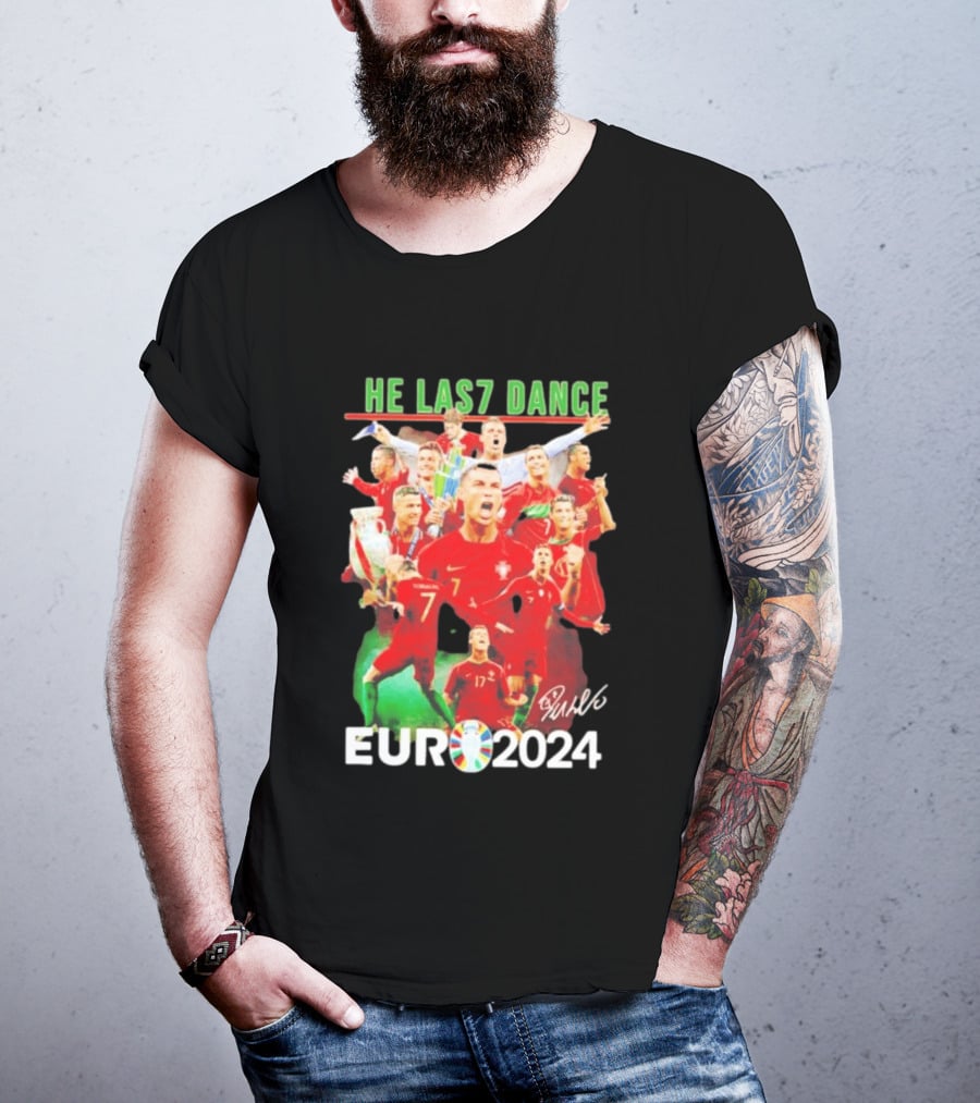 Cristiano Ronaldo He Las7 Dance Euro 2024 T-Shirt