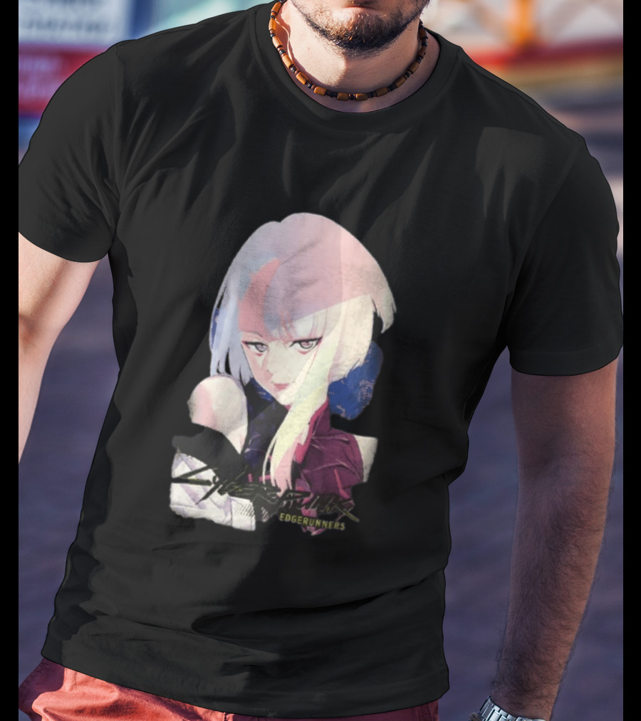 Cyberpunk Edgerunners Lucyna Kushinada Colorful Anime T-Shirt