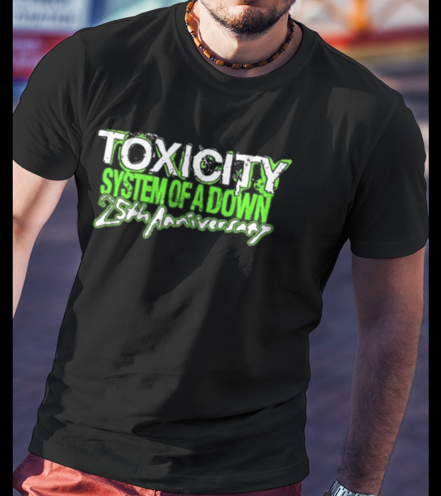 Toxicity System Of A Down 25th Anniversary T-Shirt