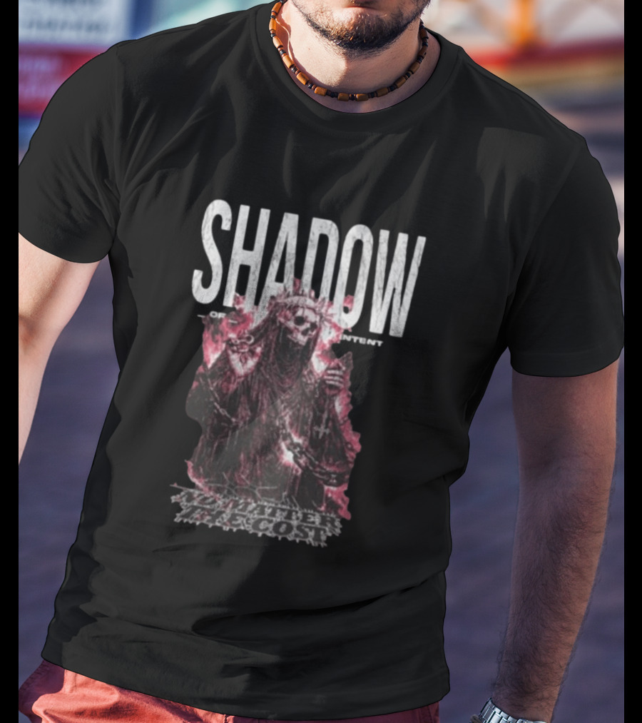 Shadow Of Intent No Matter The Cost Cloaked Skeleton T-Shirt