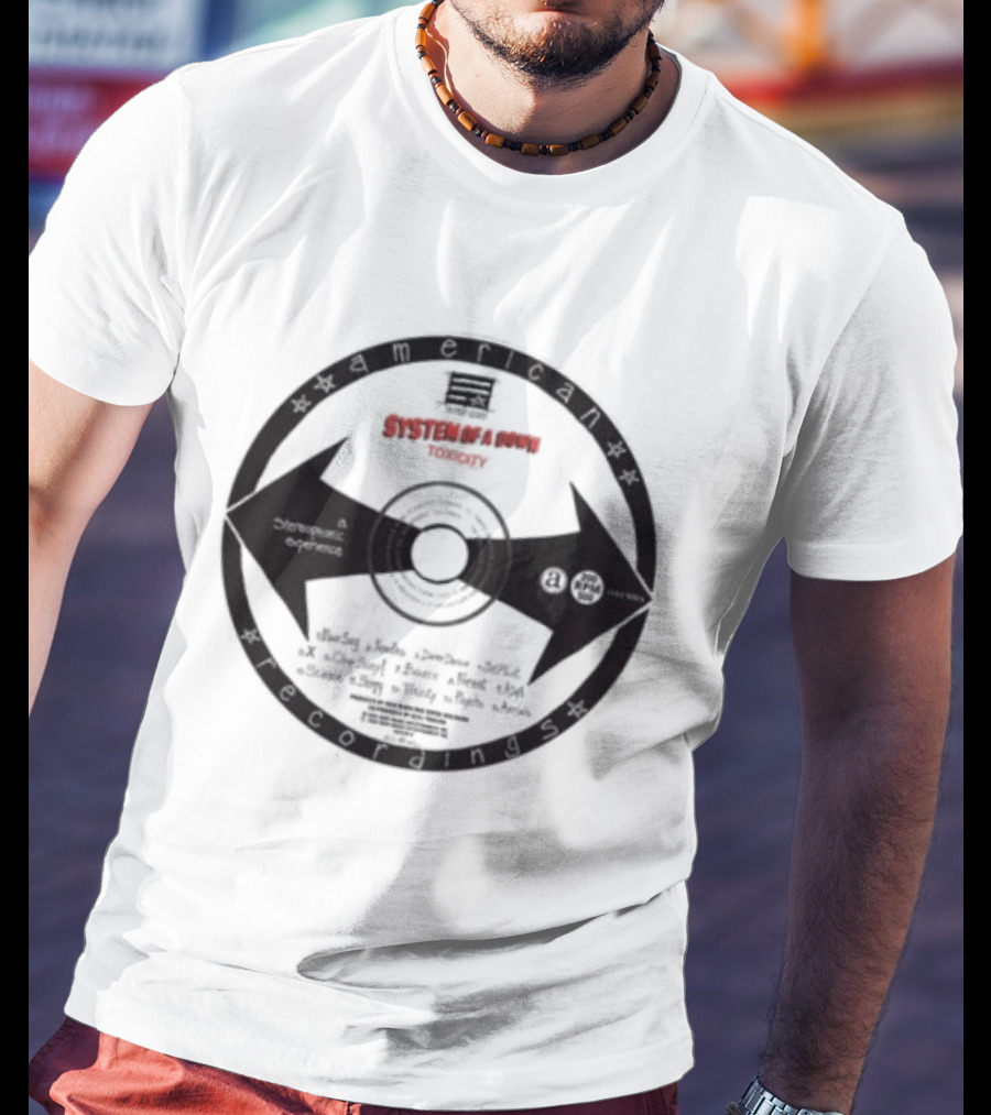 System Of A Down Toxicity Album Steal This Album CD T-Shirt