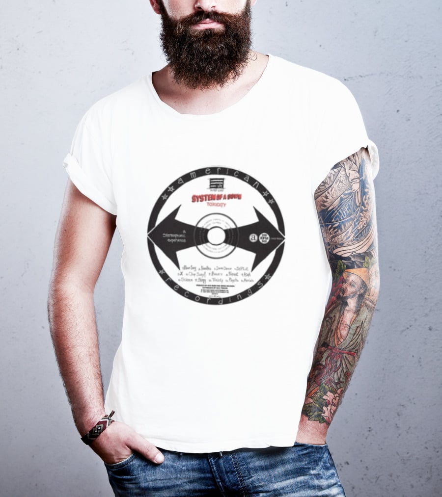 System Of A Down Toxicity Album Steal This Album CD T-Shirt